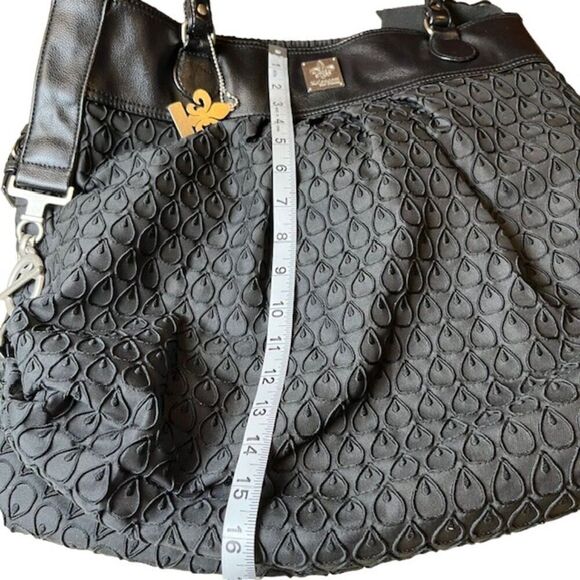 NWOT Kalencom On The Wild Side Bag in Peacock Feather with Accessories Black - Picture 12 of 12